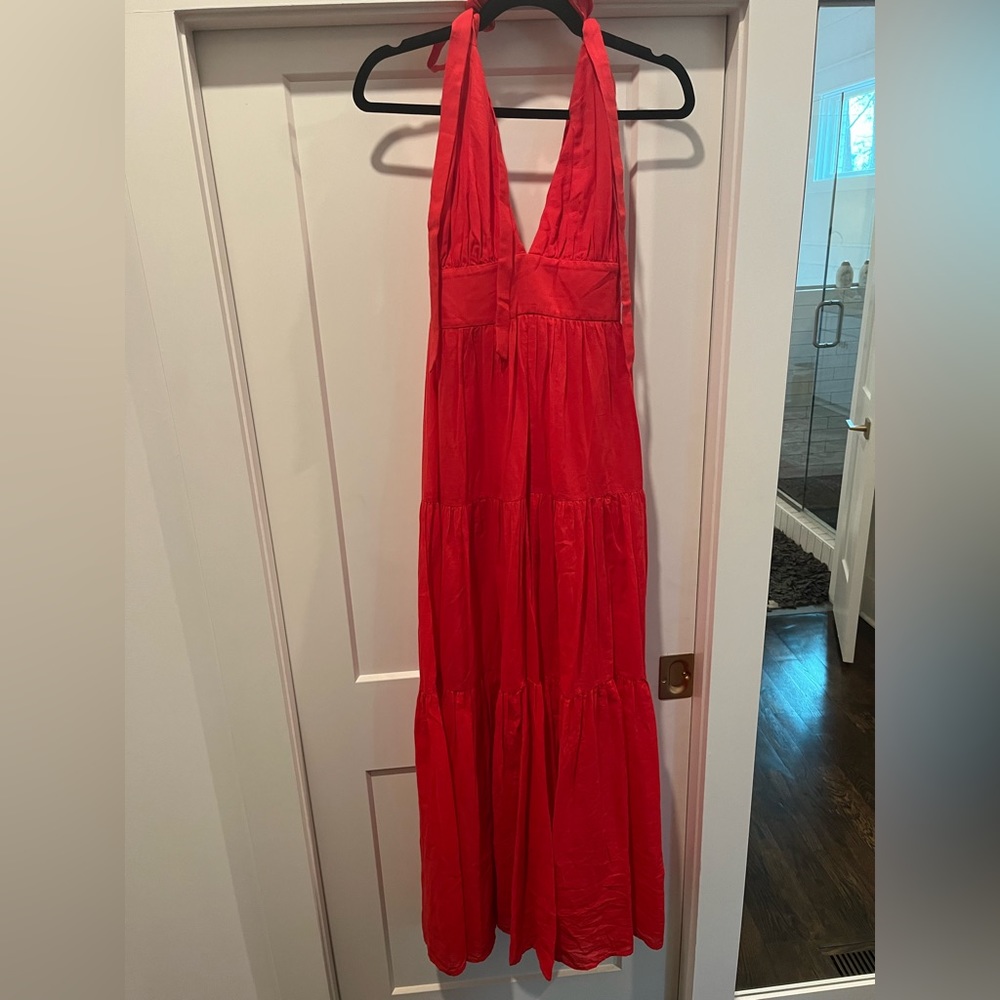 Lovers and Friends XS Red Maxi Dress!